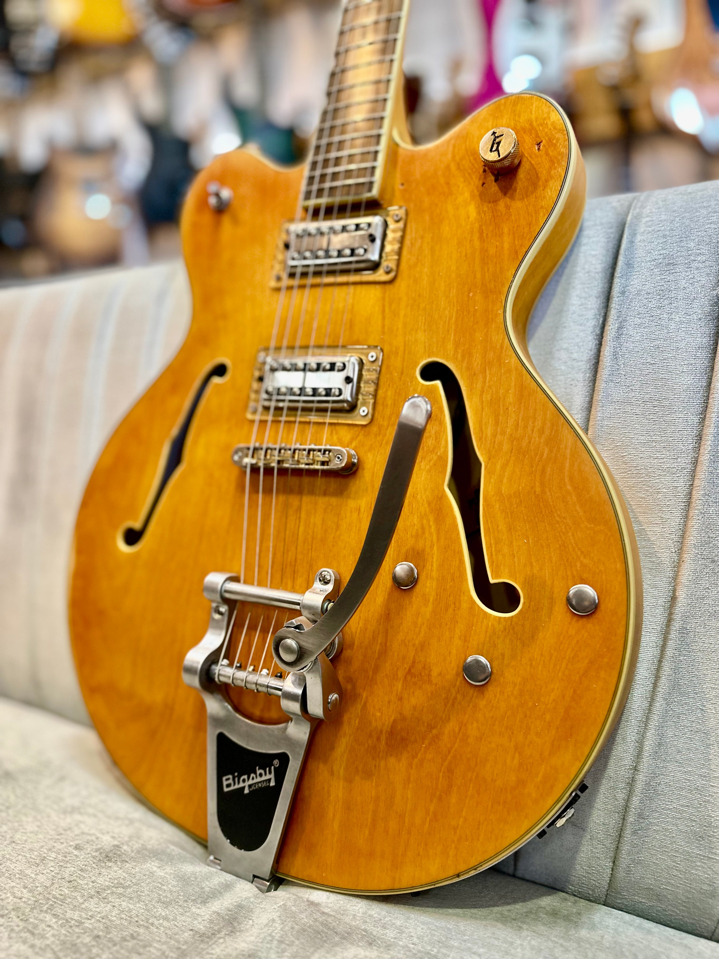 Gretsch | Leadbetter Rabid Dog Relic | G5622T| Relic Vintage Orange Gretsch | Leadbetter Rabid Dog Relic | G5622T| Relic Vintage Orange